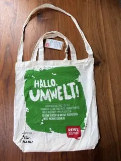 ドイツ/エコバッグ/トートバッグ/ヴィンテージ/REWE