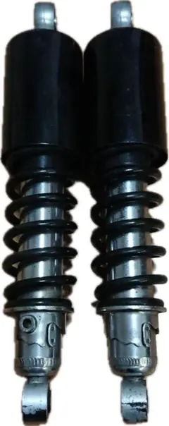 美品 kawasaki w650 純正　リアショック W400 W650 リアサスペンション メッキ ショート リアショック 265mm