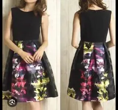 GRACE CONTINENTAL フラワーワンピース 7号(S)新品同様