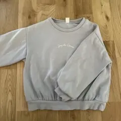 après les cours トレーナー 120サイズ ブルーグレー