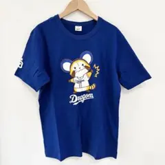 【新品タグ付き】中日ドラゴンズ×ラスカル　コラボ半袖 Tシャツ　ドアラ　おまけ付