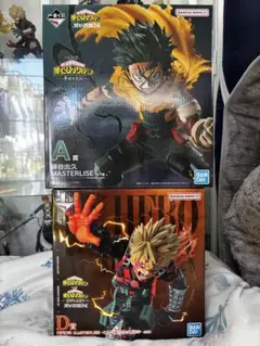 僕のヒーローアカデミア　一番くじ　緑谷出久　爆豪勝己