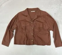 ブラウン テーラードジャケット