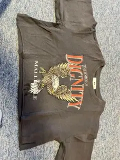 MALIBU イーグルプリント クロップドTシャツ