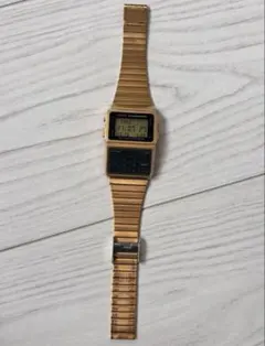 CASIO Casiotron ゴールド デジタル腕時計 LB801G - メルカリ