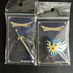 ドラゴンクエスト　ピンズ　ロトの剣　ロトの盾　2種セット