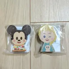 UNIQLO×KIDEA　ノベルティ　ミッキーエルサ2個セット