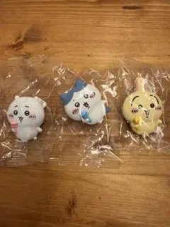 ちいかわ3体セット カプセルトイ　ライトクリップ