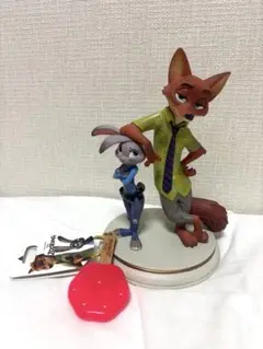 ディズニー ズートピア 5周年 フィギュア ニック ジュディ ズートピア 5周年記念 ニック ジュディ フィギュア