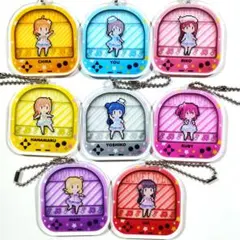 ラブライブ サンシャイン キーホルダー ヴィレヴァン Aqours ドット