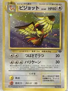 ARS10＋　ピジョット　旧裏　ポケモンジャングル ARS10＋ ピジョット 旧裏 ポケモンジャングル ポケモンカード