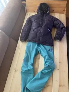 Volcom THERMONITEスノボ ダウンジャケットとパンツセット M