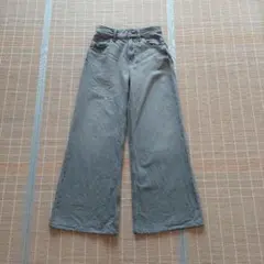 ワイドデニムパンツ ワイドパンツ