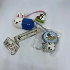 平成レトロ かものはしかも。 キーホルダー 4個セット - メルカリ