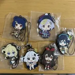 原神 ラバーストラップ 6個セット