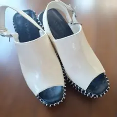 【MOUSSY】 サンダル ホワイト ストラップのサムネイル