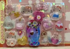 ボンボンドロップシール キティ ウォーターシールおすそ分け