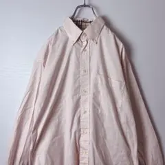 ヤ*マ様 バーバリーロンドン　長袖シャツ　ボタンダウン　メンズ　古着　USA製