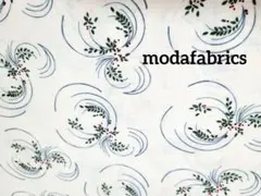 セール！ moda生地　クリスマス柄　１m　モダ生地