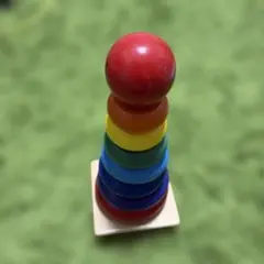Melissa & Doug レインボースタッカー スタッキングタワー