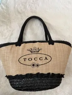 TOCCA かごバッグ ベージュ/ブラックのサムネイル