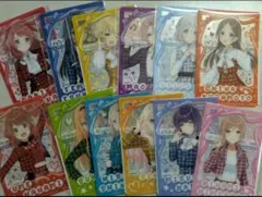 学園アイドルマスター クリアカード 12枚 コンプリート セブンイレブン