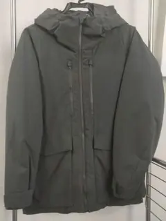 UNIQLO ユニクロ ハイブリッドダウンパーカユニクロＳサイズ　カーキ（美品）