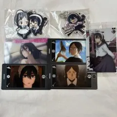 呪術廻戦 天内理子 黒井美里 カード ぴたでふぉめ ラバーストラップ アクキー