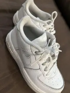 ナイキNike Air Force 1 ホワイト スニーカー　キッズ