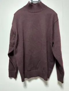 UNIQLO C ローゲージハイネックセーター XL WINE
