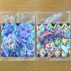 ジョジョシールウエハース5部1 アバッキオ ナランチャ SR2枚セット