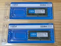 Crucial メモリ 16GB x 2個 DDR4 2666 SODIMM