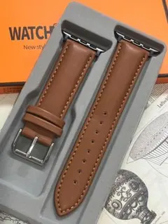 ◇AppleWatch アップルウォッチバンド＊本革42/44/45mm