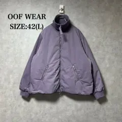 訳あり OOF WEAR パープル ショート パディング ジャケット 42 L