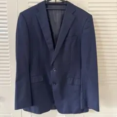 メンズ　スーツ　ジャケット　ネイビー　L