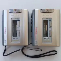 SONY カセットプレーヤー CLEAR VOICE ジャンク品2つまとめて - メルカリ
