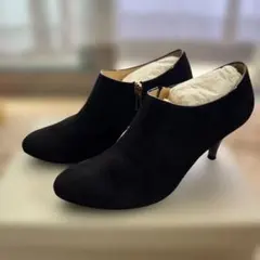 【美品】Repettoブーティ TARA タラスエード◆ブラックラメVカット36 美品】Repettoブーティ TARA タラスエード◇ブラックラメVカット36
