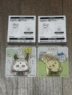 ちいかわ　アクリルシーンクリップビスケット　うさぎ　あのこ