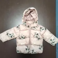 ミニーマウス柄 ピンク アウター 80cm