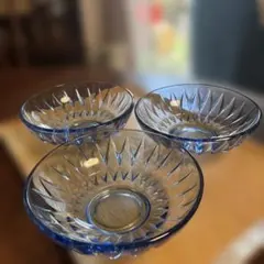 昭和レトロ　かき氷皿　ガラスのサムネイル