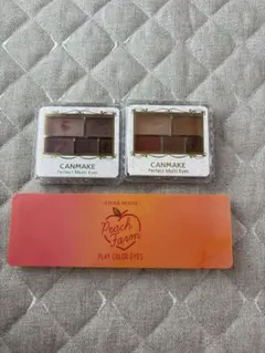 CANMAKE ETUDE HOUSE アイシャドウ3点