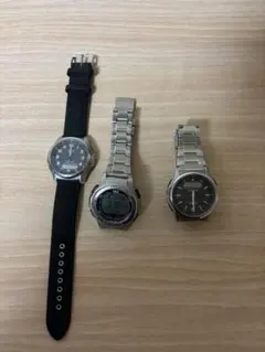 a*a様 腕時計3本　CASIO