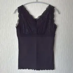 earth music&ecology レース タンクトップ Mサイズ
