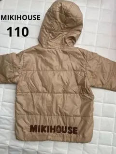 MIKIHOUSE ミキハウス フード付き 中綿コート 110