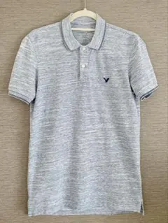 American Eagle ポロシャツ ブルー メンズ Sのサムネイル
