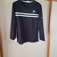 le coq sportif ストライプ長袖Tシャツ
