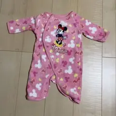 ミニーキャラクターロンパース 60-70cm