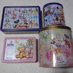 ディズニー お菓子 缶のみ ダッフィー 40周年