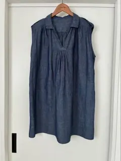 LA MARINE FRANCAISE ダンガリーワンピース