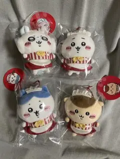 ホール担当なマスコット　ちいかわ　ハチワレ　モモンガ　くりまんじゅう　レストラン